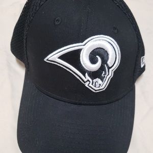 SALE! Los Angeles Rams Baseball Hat Black S/M